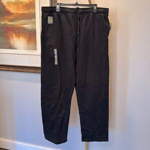 Tek Gear ultra soft fleece men’s Black Sweatpants NWT XXL